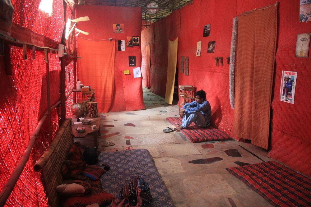 Bricks And Bamboo Hostel Anjuna Luaran gambar