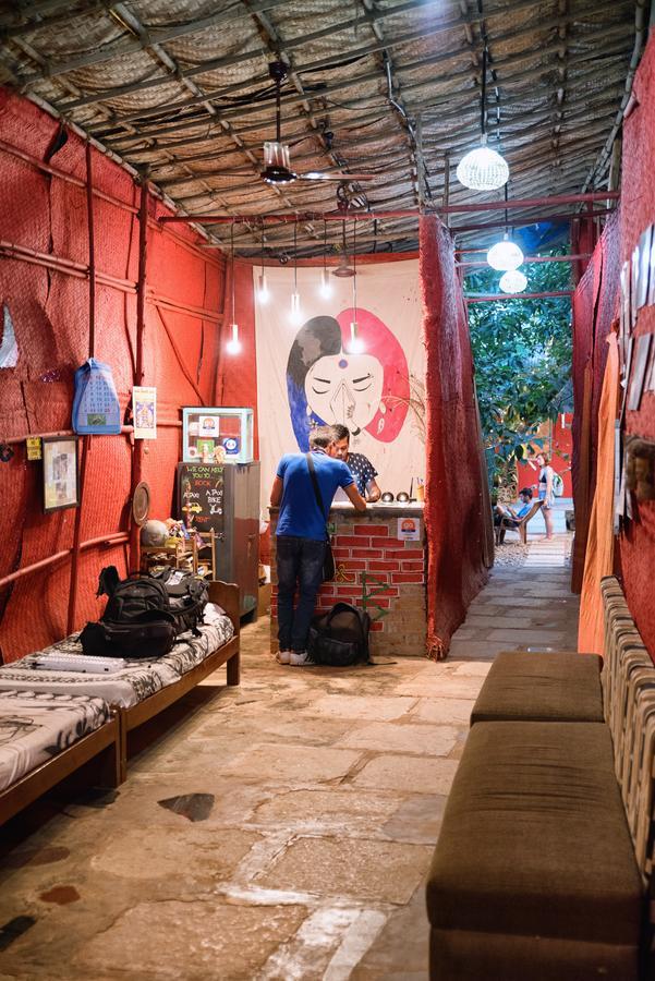 Bricks And Bamboo Hostel Anjuna Luaran gambar